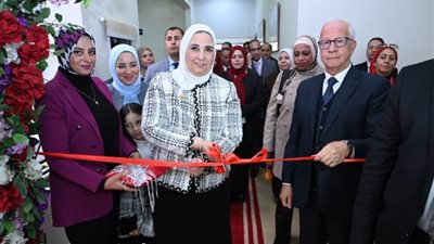 وزيرة التضامن تفتتح 6 حضانات دامجة وغرف التشخيص المبكر للإعاقة بالأسمرات