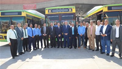 محافظ القاهرة يزور هيئة النقل العام بالقاهرة لتفقد أعمال التطوير الجارية
