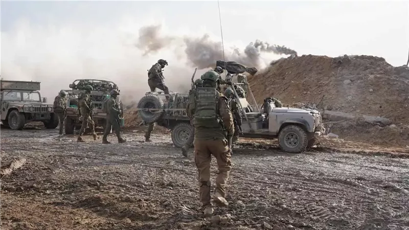 جنود الإحتلال في غزة 