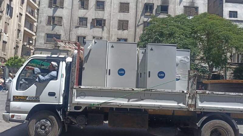 حريق سنترال رمسيس