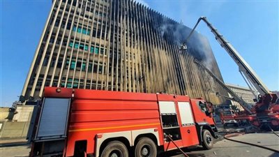  انفجار ماسورة مياه أثناء صيانة الكابلات بجوار سنترال رمسيس