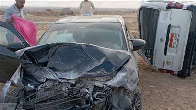 إصابة 3 سيدات في حادث تصادم ملاكي وميكروباص بسوهاج 