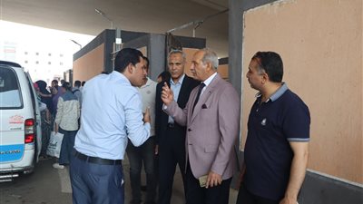 بدء التشغيل التجريبي لمجمع مواقف محور عدلي منصور ببني سويف