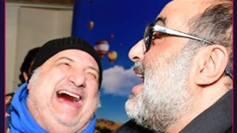 خالد الصاوي والمخرج الراحل سامح عبد العزيز