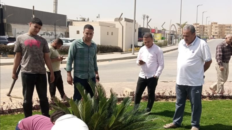 صورة من الجولة التفقدية 