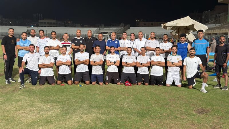 حكام الفيوم أثناء التدريب