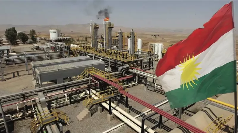 حقول النفط في كردستان العراق