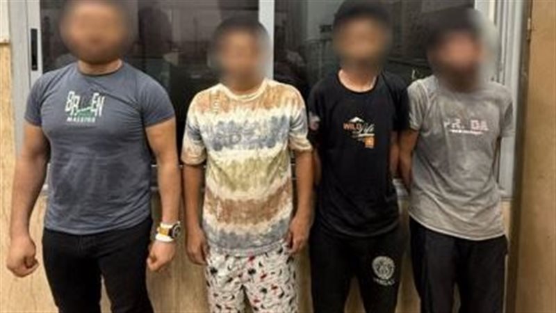 ضبط طرفى المشاجرة