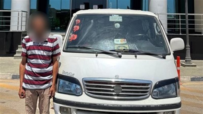 المتهم بالتعدى على أحد رجال المرور
