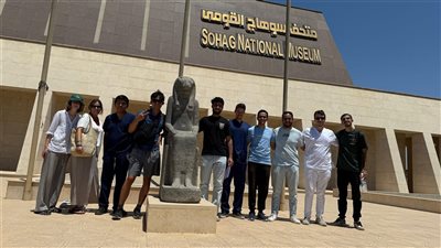 جامعة سوهاج تقدم تدريب أكاديمي وبرنامج سياحي لطلاب 9 دول أجنبية.. صور