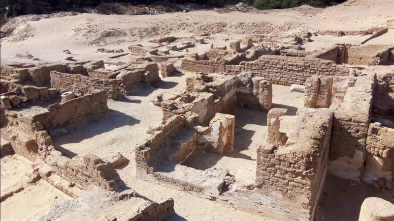 المدينة السكنية الأثرية بالوادي الجديد