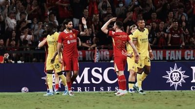 ليفربول وميلان يتعادلان إيجابيا في الشوط الأول بالمباراة الودية