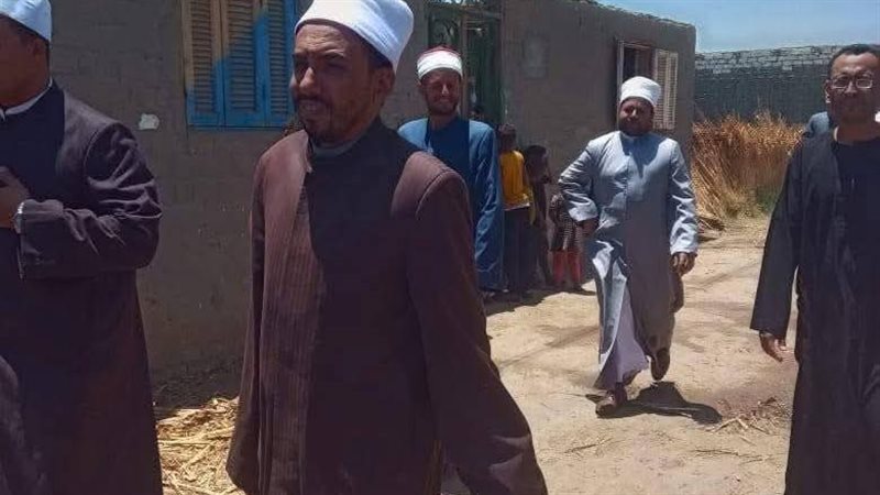 جانب من وفد الأزهر الى برخيل