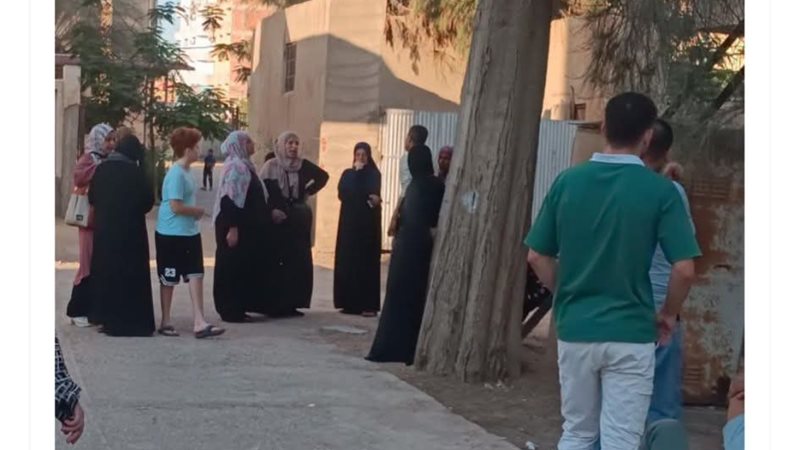 صورة من موقع الحادث 