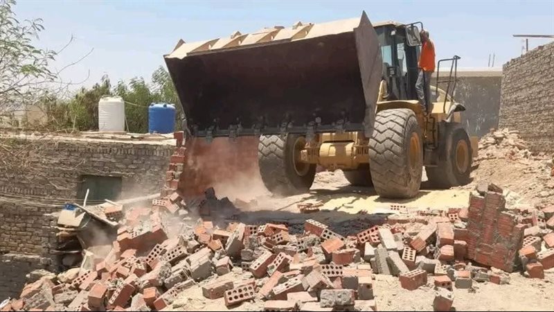 جانب من الازالات 