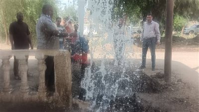 قرار عاجل من محافظ سوهاج بتركيب صنابير حريق لقرية برخيل (صور)