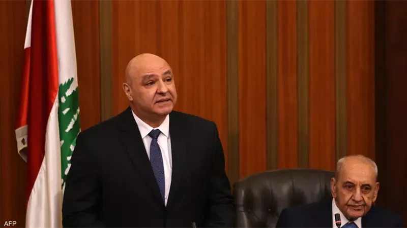 الرئيس اللبناني العماد جوزيف عون