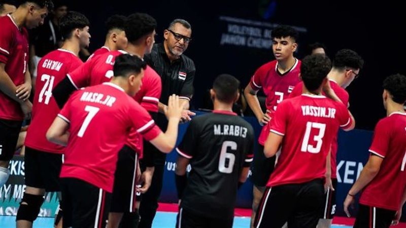 منتخب الطائرة 19 عاما