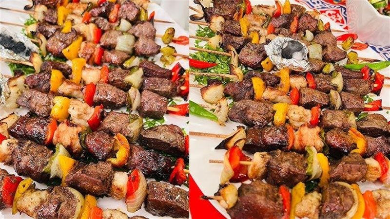  شيش طاووق الكبدة 