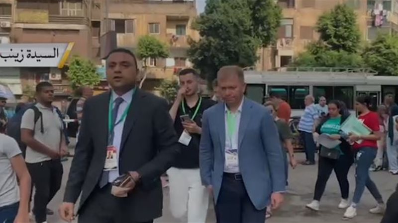 وفد أجنبي يتفقد لجان السيدة زينب