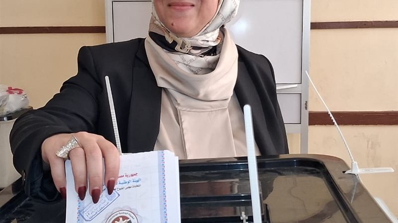 الدكتورة داليا سعد مرشحة حزب الجبهة الوطنية