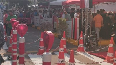 انتخابات الشيوخ.. إقبال ملحوظ بمدرسة جمال عبد الناصر بأولى ساعات التصويت