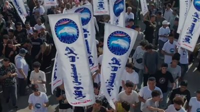 إقبال كثيف من المواطنين بلجان انتخابات الشيوخ بالجيزة وأجواء وطنية مبهجة (فيديو)