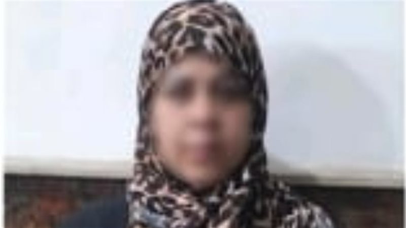 صانعة المحتوى عقب ضبطها 