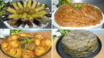 المحشي المصري على أصوله.. وصفات متنوعة من الكرنب لورق العنب والفلفل