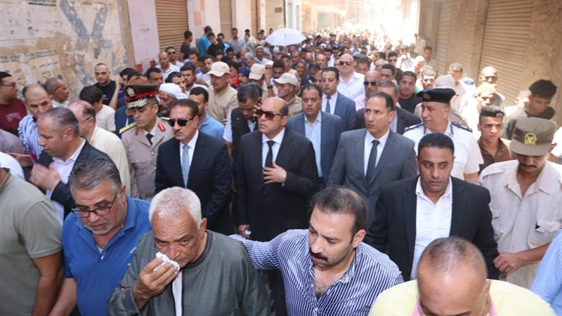 جانب من الجنازة 
