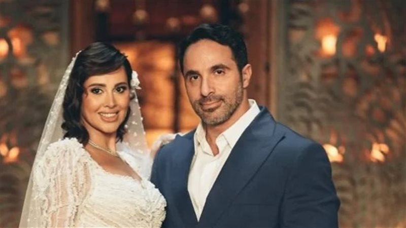 ياسمين رئيس وزوجها أحمد عبدالعزيز