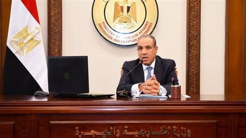 بدر عبد العاطي وزير الخارجية