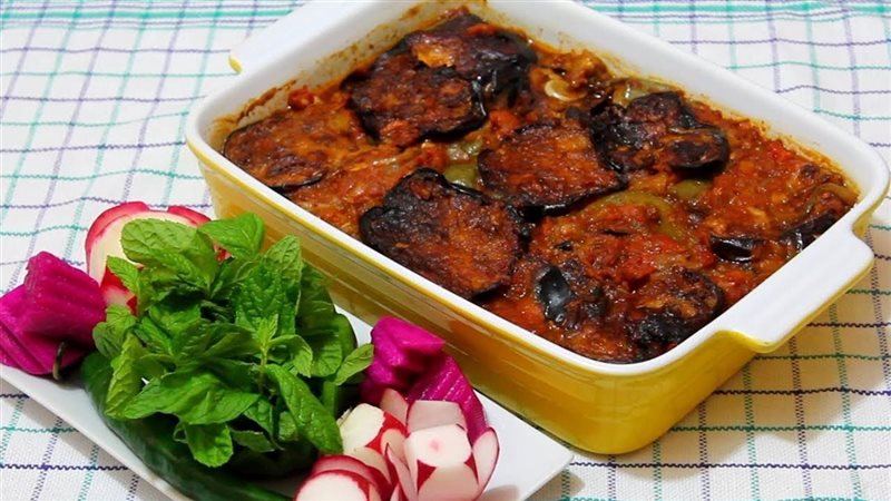 مسقعة بالباذنجان 