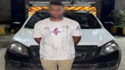 سائق سيارة نقل في قبضة الأمن لاصطدامه بدراجة نارية فى الجيزة 
