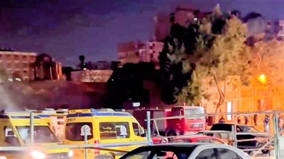 قرارات عاجلة من النيابة بشأن حريق بمستشفى حلوان العام