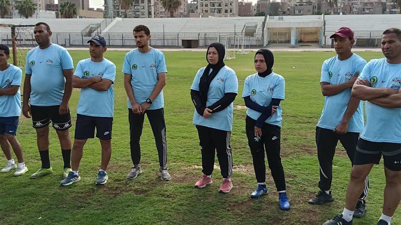 تدريبات كرة القدم بالفيوم