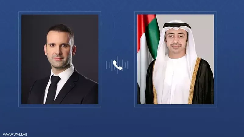 اتصال بين عبد الله بن زايد ورئيس وزراء مونتينيجرو