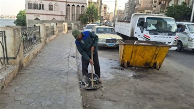 الجيزة: تكثف أعمال النظافة بعد انكسار الموجة الحارة لضمان بيئة آمنة وحضارية