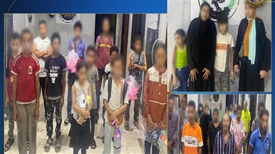 ضبط عصابة تستغل الأطفال في التسول وبيع السلع بالقاهرة
