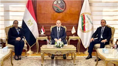 رئيس النيابة الإدارية يستقبل رئيسة القومي للمرأة لتهنئته بتوليه المنصب