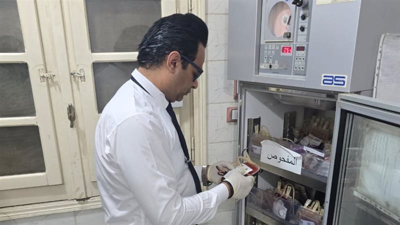 وكيل صحة سوهاج بمستشفى طما