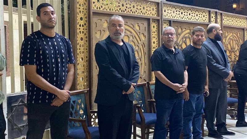 عزاء والدة صبحي خليل
