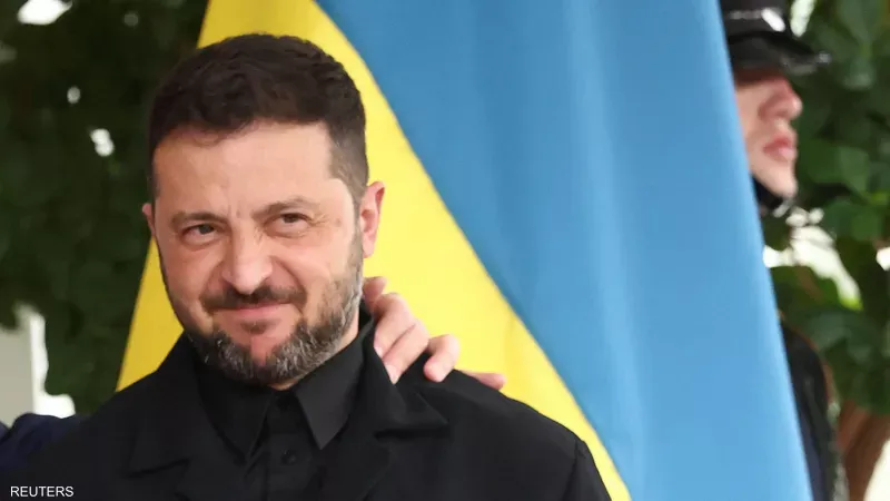 الرئيس الأوكراني فولوديمير زيلينسكي