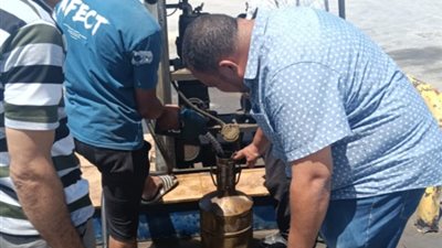 ضبط محطة وقود جمعت وتلاعبت بآلاف اللترات من المواد البترولية في أسيوط
