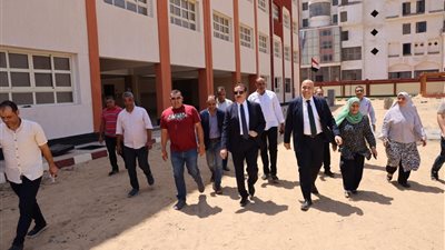 محافظ المنوفية يتفقد نسب إنجاز مشروعات أحياء شرق وغرب شبين الكوم