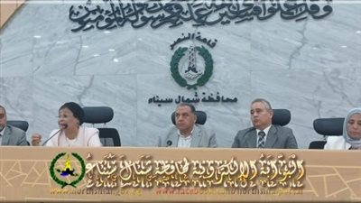 سكرتير عام شمال سيناء يترأس اللجنة العليا لحل أزمة السكان