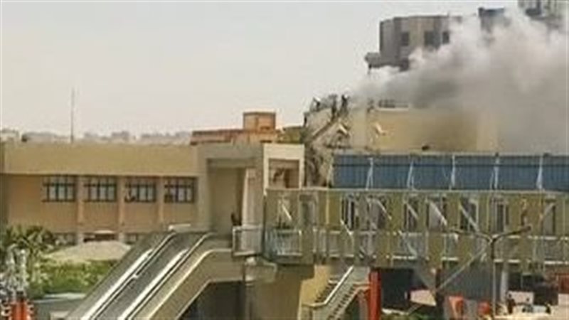 حريق في الأهلي