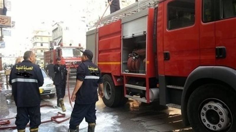 سيارة إطفاء أرشيفية 