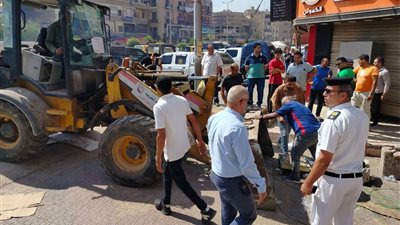 حملة مكبرة لإزالة الإشغالات وفرض الانضباط بشوارع المحلة الكبرى