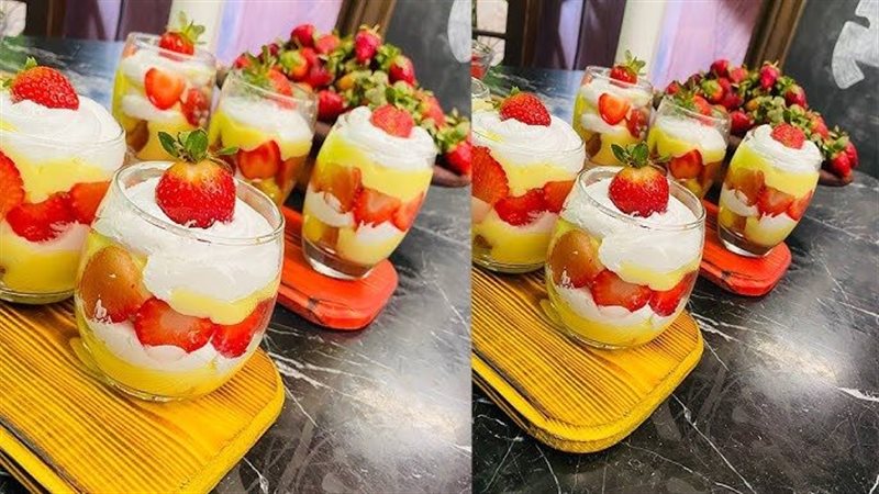 كاسات الكاسترد